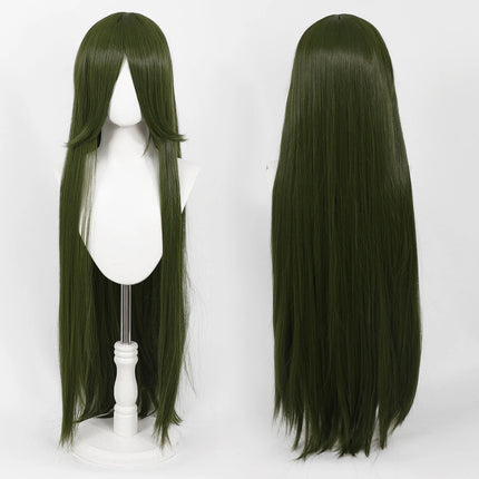 Long Straight Cosplay Wig 100CM Multiple Colors Pink Blonde Black Anime Costume Wig Universal Synthetic Cos Wig Daily Party Wig