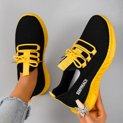 Women's Summer Breathable Mesh Flat Shoes, Women's Shoes, Casual Sneakers Shoes, Clearance Free Shipping