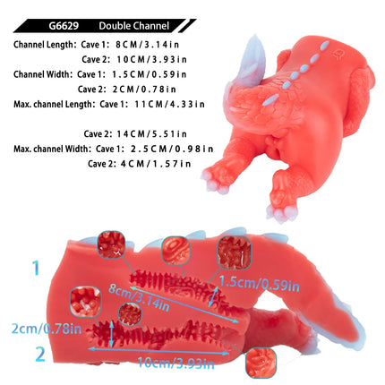 GEEBA Fantasy Dragon Male Masturbation Cup Silicone Pocket Pussy Onahole For Men18+ Realistic Vagina Stroker Adult Sex Toys Shop