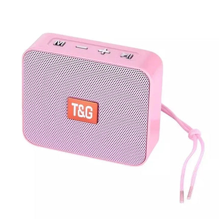 TG166 Portable Bluetooth Speaker Wireless Mini Bass Column Boombox BT USB TF AUX Play Outdoor Loudspeaker For Smart Phone Tablet