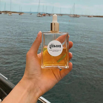 New Gisou Honey Infused Hair Oil Improve Dry Hair Care Essential Flexibility Smooth Long Lasting Fragrance Retention Conditioner