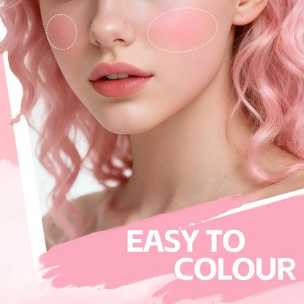 MEIDIAN Matte Blush Cream 20g Nude Three-color Waterproof Smudge-proof Lightweight Breathable Multi-purpose Cushion Blush Stick
