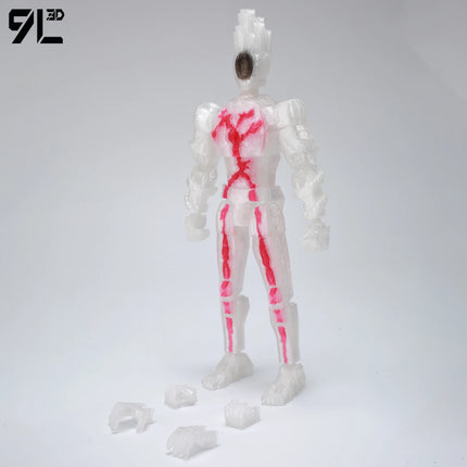9L 3D Fantasy Warrior Character Model Horror Style Action Figure Desktop Display Collectible Toys Ornament Dummy13 Lueky13 Gifts