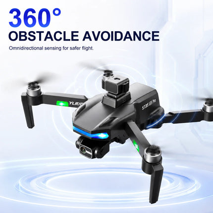 ZNLYRION S135 EIS PRO Drone with GPS Auto Return 8K HD Camera 360° Obstacle Avoidance, 5G WIFI FPV  Brushless Motor
