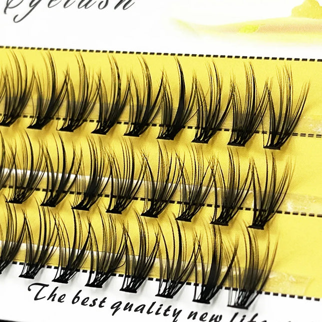 1box big capacity 60 bundles 20D eyelash extensions 0.07mm C curl mink eyelashes Individual lashes natural style Free Shipping