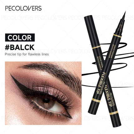 Black Eyeliner, Liquid Eyeliner, Very Fine, Quick Drying, Suitable for Beginners, Waterproof and Long-lasting, Eye Makeup