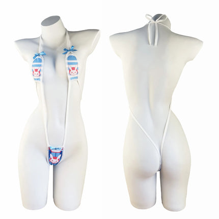 Cosplay Costume Exotic Lingerie Set Women Sexy Outfit Fancy Halter Mesh Bandage Exotic Uniform Japanese Role Play Sex Clothes