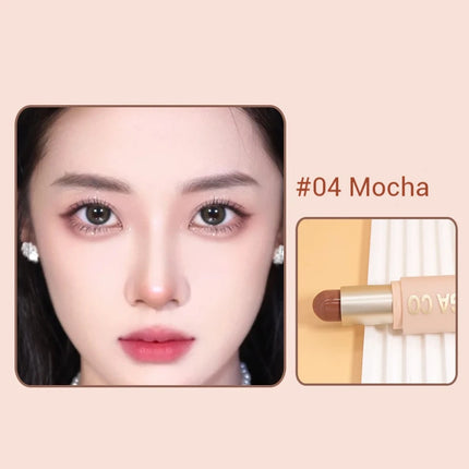 Waterproof powder blusher stick, transparent concealer multifunctional makeup stick, create a natural look