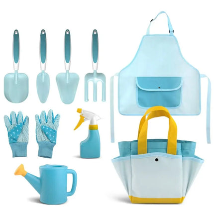Gift Candy Color Garden Tool Set Shovel Trowel Children Planting Tool Kit Fork Watering Can Garden Loosening Soil