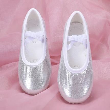 Casual Children's Ballet Shoes Pointe Dance Wear Stage Kids Shoeses Ballerina Shoes Girls Dancing Shoes Yoga Elegant