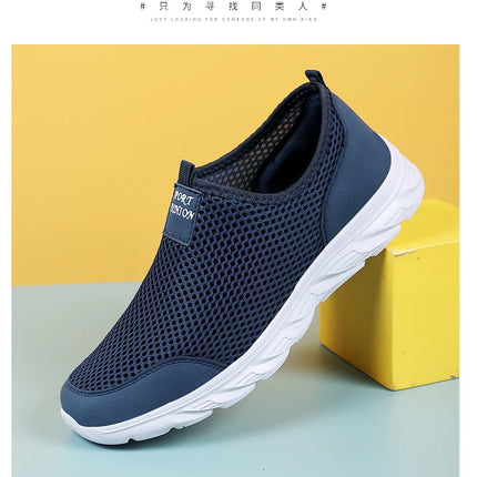 YRZL New Running Shoes for Men Breathable Sports Shoes Light Weight Fashion Summer Breathable Sneakers for Men Plus Size 39-46