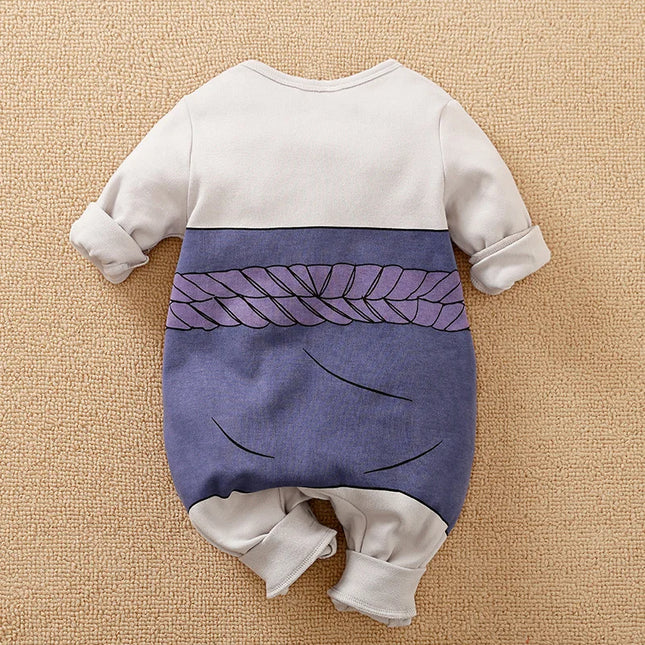 Newborn Clothes Handsome Cos-Playing Cotton Comfortable And Soft 0-18 Boys And Girls Spring And Autumn Long Sleeved Baby Jumpsuit
