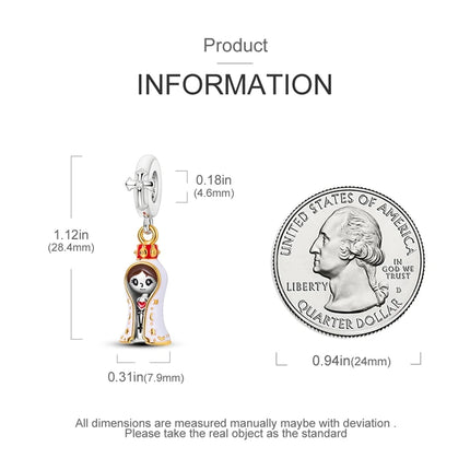 925 sterling silver boys and girls lovers pendant charms Fit 4MM hole diameter bracelet charm beads necklace Diy female jewelry