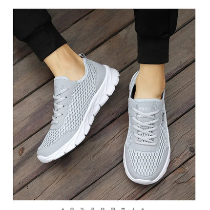 YRZL Tennis Shoes for Men Lightweight Sneakers High Quality Breathable Outdoor Athletic Jogging Sport Running Walking Man Shoes