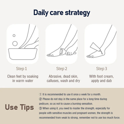 Showsee Electric Foot File for Heel B1-W