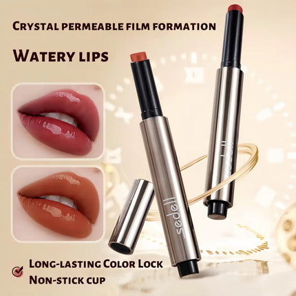 Natural Sheer Lip Balm Moisturizing Lipstick Long-lasting Waterproof Non-stick Soft Mist Matte Smooth Enhancing