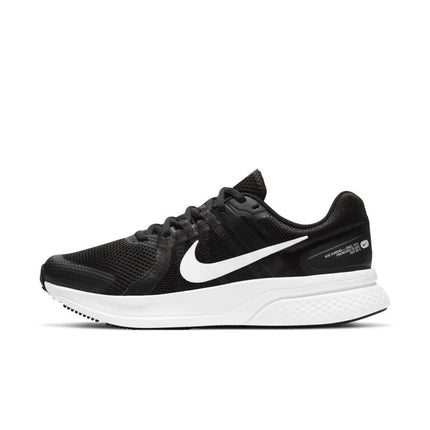 Nike Men's Shoes Run Swift 2 Fitness Running Shoes New Lightweight Casual Sports Shoes Black and White Low-Top Lightweight Running Shoes High Value for Money Cu3517-004