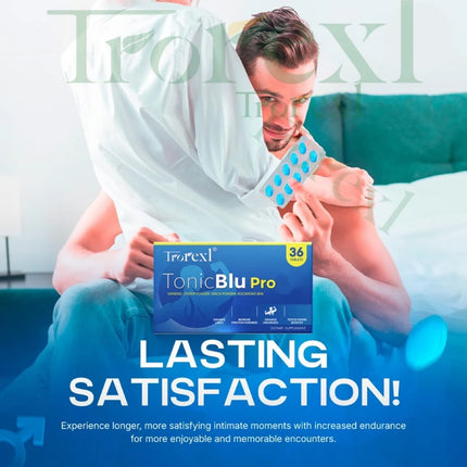 Trorexl-TonicBlu Pro Powerful High Purity Blue pills Natural Endurance Capsules for Men