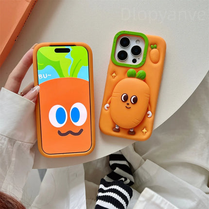 3D Carrot iPhone Case / Coque iPhone Carotte 3D