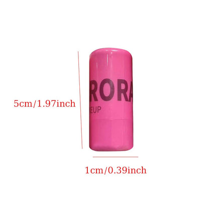 HERORANGE Jelly Blush Stick Brighten Cheek Rouge Dual Use Of Lips And Cheeks Blusher Waterproof Lasting Red Tint Cheek Color