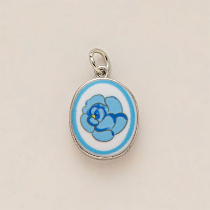 Autumn Bow Totoro Flower Salted Fish Little Fire Man Pendant DIY Necklace Accessories