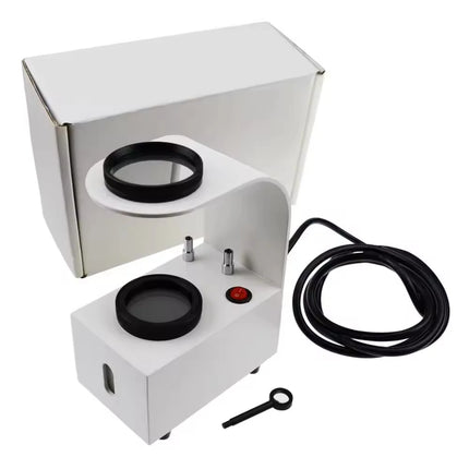 Built-In LED Light Source Portable Metal Desktop Polariscope Tool For Jewelry Gemstone Analysis