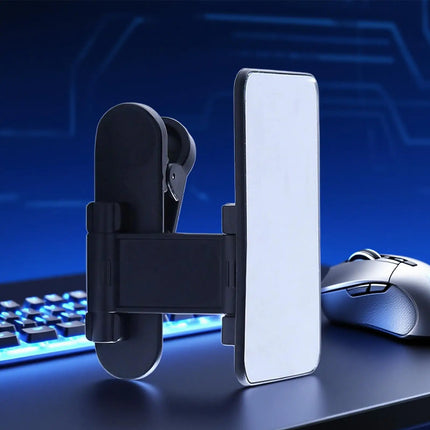 Smartphone Camera Mirror Reflection Clip Kit Phone Camera Mirror Clip Portable Selfie Photography Attachment with Adjustable
