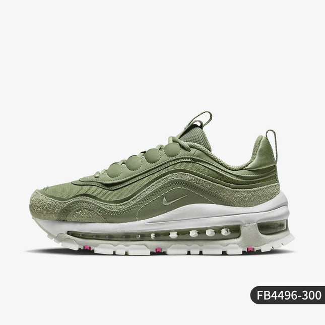 Nike genuine Air Max 97 women's air cushioned breathable running shoes FB4496-300