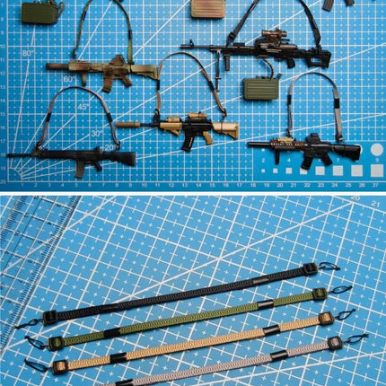 1/12 Scale Gun Strap, Harness Model for 6'' Figure