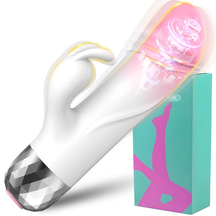 Powerful Rabbit Vibrator for Women Clit Stimulator G Spot Dildo Vibrating Vagina Massager Female Masturbation Sex Toys for Adult
