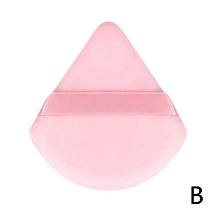 Triangle Velvet Powder Puff Pizza Flours Mini Face sponge Makeup Lightweight Cosmetics Makeup Tool Washable M4L1