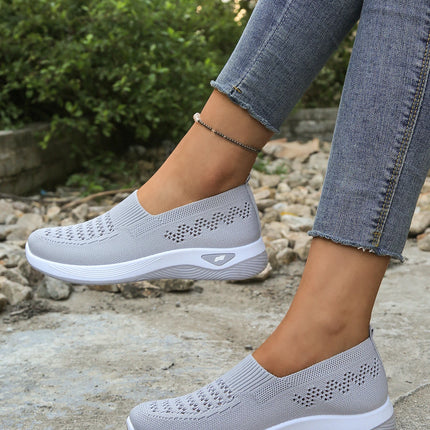 Fashionable casual single shoes, breathable and comfortable women's shoes, sports vulcanized shoes, anti-slip flat shoes