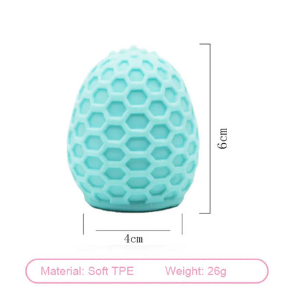 Male Masturbator Egg Erotic Toy for Adultl Silicone Penis Exercise Masturbation Cup Sex Toys for Men Protable Blowjob Sex Shop