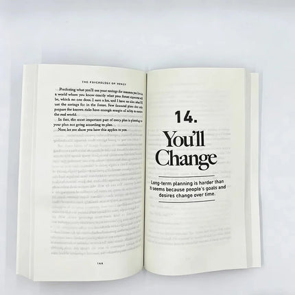 The Psychology of Money— Timeless Lessons on Wealth, Greed, Happiness Finance Books for Adult