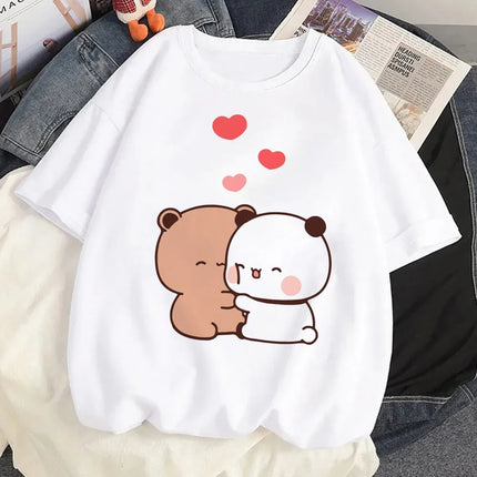 Bubu Dudu top women comic graphic Tee female designer clothing