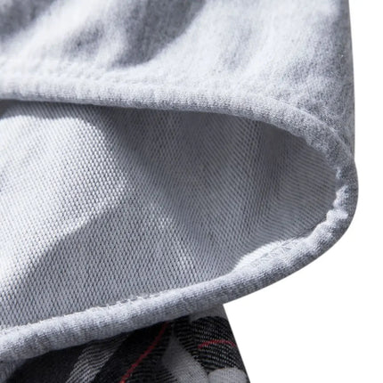 Autumn Hot Sale Of The Season Men's Plaid Hooded Casual Shirt Independent Station Cross-Border Checkered Hoodie Style Floral Patchwork