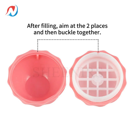 50pcs 7ml 0.25oz 7g Empty Ball plastic lip balm Sphere Lipstick Container crayon Lipstick Tubes Chapstick Tubes Holder Makeup