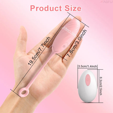 Remote Control Wearable Panties Vibrator Women Vagina Vibrator Vibrating Egg Female Masturbation Interaction Sex Toy for Couples