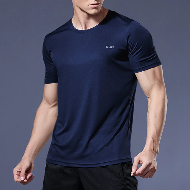 Men's Quick-Dry Athletic T-Shirt - Gym Fitness / T-Shirt Athlétique Séchage Rapide Hommes - Gym Fitness
