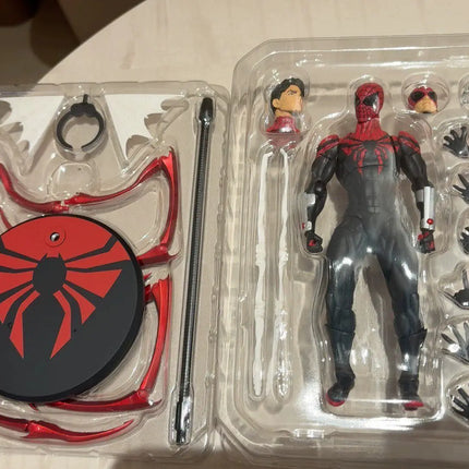 Mess Toys Superior Spider Man Ultimate Neighbor Kaine Peter Parker Messtoys Spiderman Action Figure Model Gifts Toys