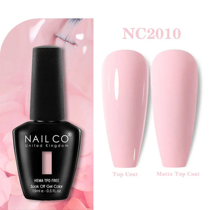 NAILCO 131Colors TPO FREE HEMA Vernis Semi Permanent UV Varnish Gel Nail Polish Nails Art Gel Manicure TOP BASE Varnish Hybrid