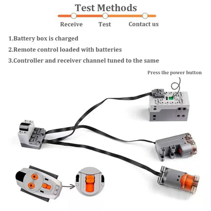 Mould King APP Remote Control MOC Power Functions Modificate Bricks M L XL Servo Motor Buggy Motor 8883 88003 8882 88004 5292