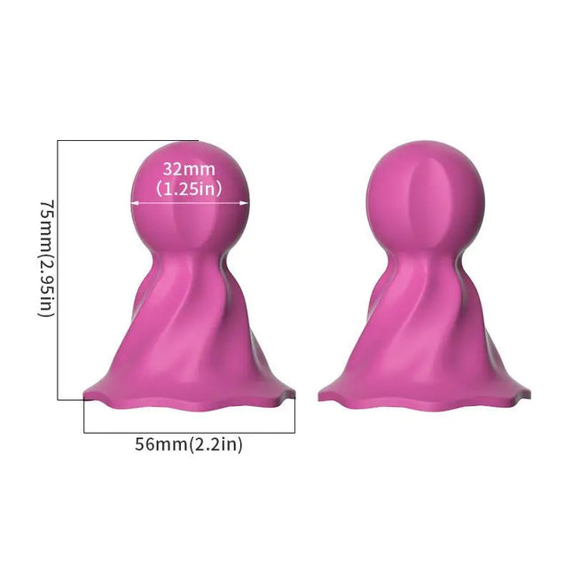 1Pair Nipple Sucker G Spot Stimulator Suction Cup Breast Massager Clitoris No Vibrator Sex Toy for Women Couples
