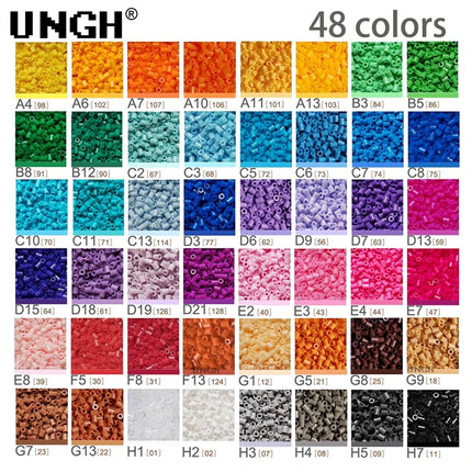 Perler Beads Mard Bean Fusion Bean 2.6mm Pindou DIY material bag Holiday Gifts 3D Puzzle Hama Beads Handmade Handicraft keychain