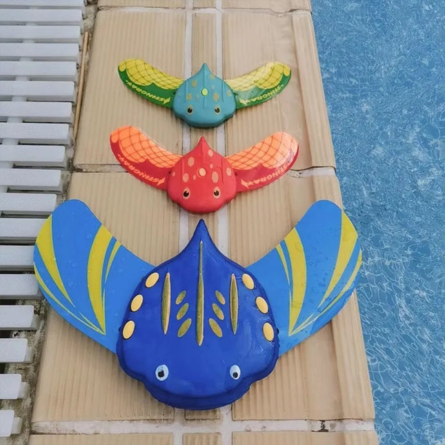 Water Power Devil Fish Underwater Glider Toy Beach Seaside Swimming Pool Games Kids Gift Summer Outdoor Toys Float For Adults