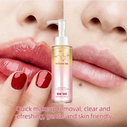 Powerful Makeup Remover Oil, Moisturizing Without Harming The Skin, Gentle and Refreshing Without Causing Dryness