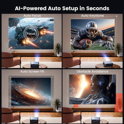 WIMIUS 1200 ANSI Projector 4K Full HD 1080P Google TV Game Beam Mini Projectors for Movies Home Theater WiFi BT5.2 Laser Beamer