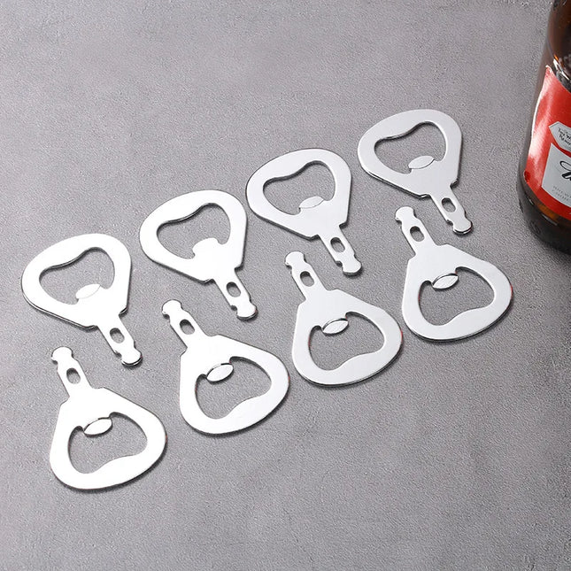 1 PC Metal DIY Bottle Opener Inserts Kit, Flat Beer Opener Hardware, Handmade Project Craft