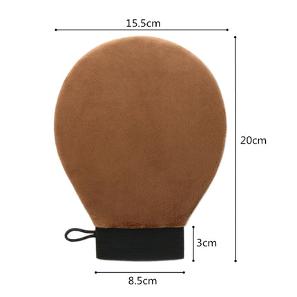 Self Applicator Tanning Glove Mitt 2pcs Reusable Body Face Back Tan Tools
