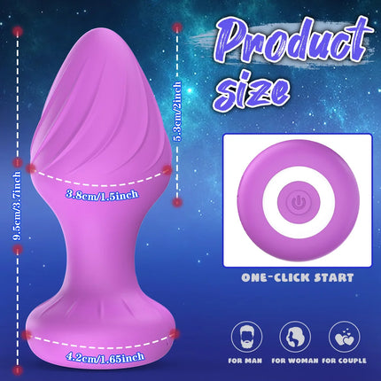 2026 APP Control Butt Plug Anal Vibrator for Gay Dildo Vibration Masturbation Adult Sex Toy for Couples Prostate Massager 18+